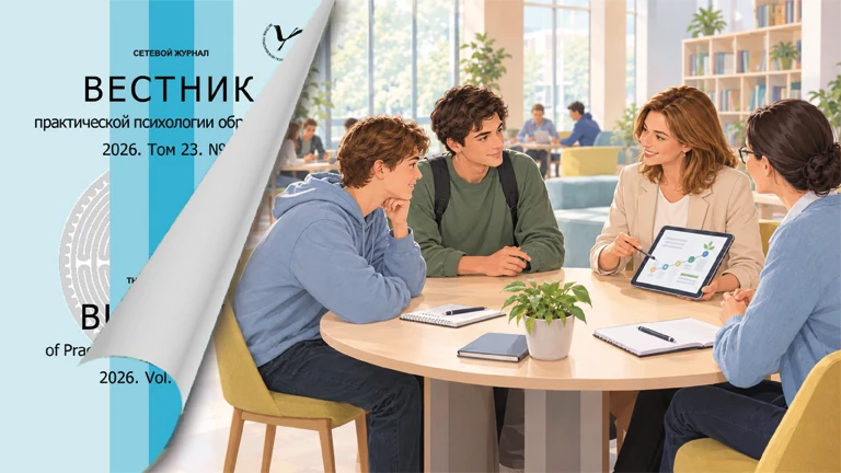 Иллюстрация к новости „О развитии системы психолого-педагогической помощи в общем и среднем профессиональном образовании в журнале «Вестникк практической психологии образования»“